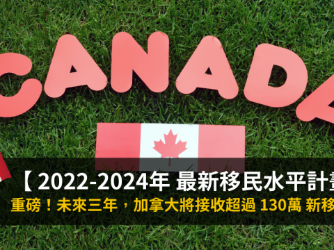 2022-2024年 最新移民水平計畫