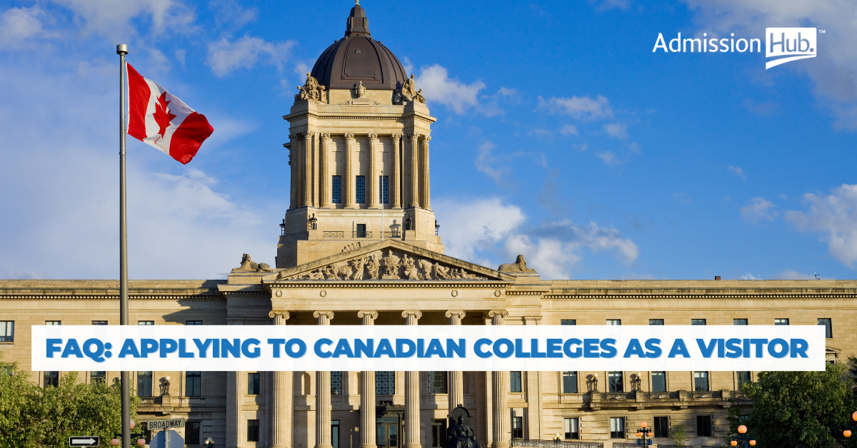 FAQ: Applying to Canadian Colleges as a visitor