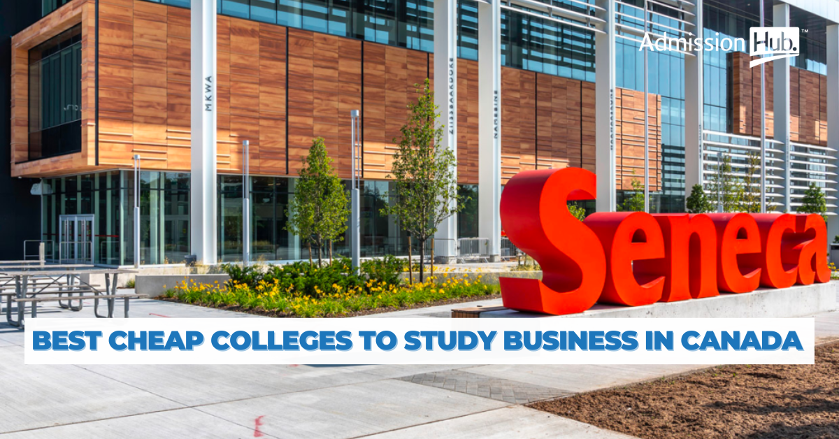 Best cheap colleges to study Business in Canada
